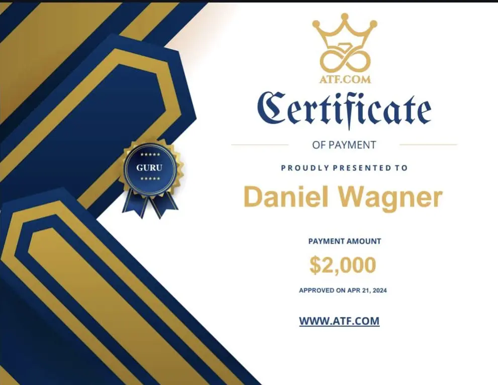 ELALIHOLDING Nachweis – Daniel Wagner 2